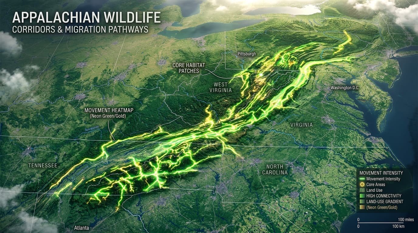 Species Movement in Climate & Land-Use Change Across Appalachians